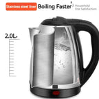 NM National Electric Kettle – 2L Quick-Boil Stainless Steel Jug