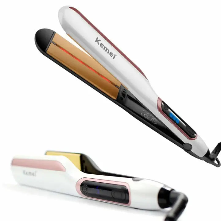 Kemei KM-9623 Hair Straightener – Wet/Dry Use