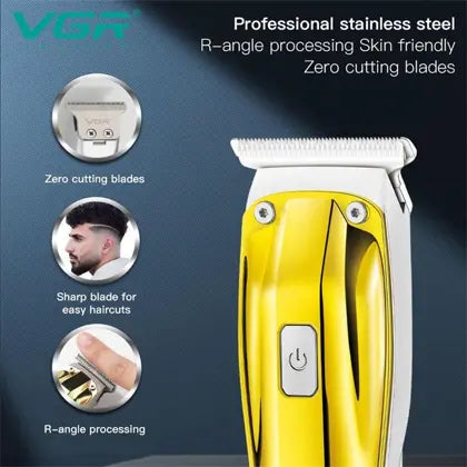 VGR-956 Hair Trimmer for Men: Powerfull Grooming Solution