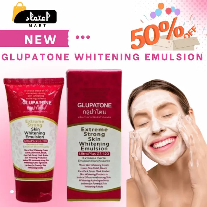 Glupatone Extreme Strong Whitening Emulsion Ultra Plus Cream