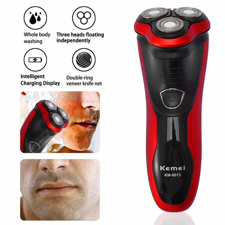 Orignal Kemei KM-9013 Waterproof Electric Shaver