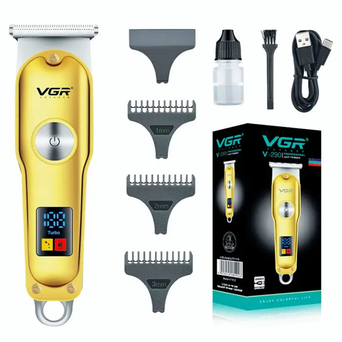 VGR V-290 Professional Cordless Hair Clipper – Electric Trimmer
