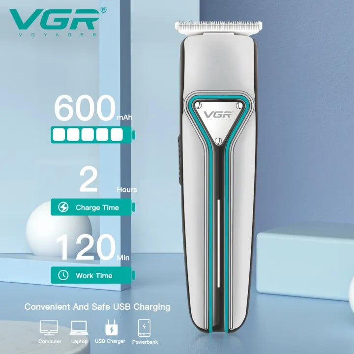 VGR V-008 Hair Trimmer: Precision Cutting, Long Battery Life