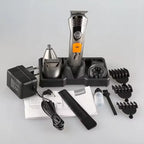 Kemei KM-580 7-in-1 Multi-Purpose Grooming Kit for Men