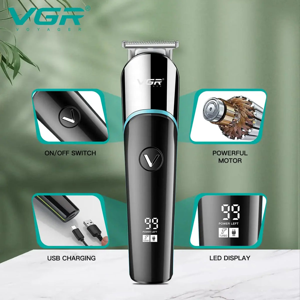 VGR V-291 Electric Hair & Beard Trimmer for Men