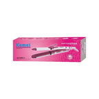 Kemei KM-1291 3-in-1 Hair Straightener, Curler & Crimper