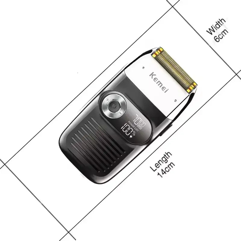 Kemei KM-2026 Hair & Beard Foil Shaver for Men’s