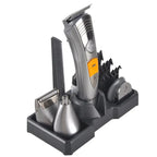 Kemei KM-580 7-in-1 Multi-Purpose Grooming Kit for Men