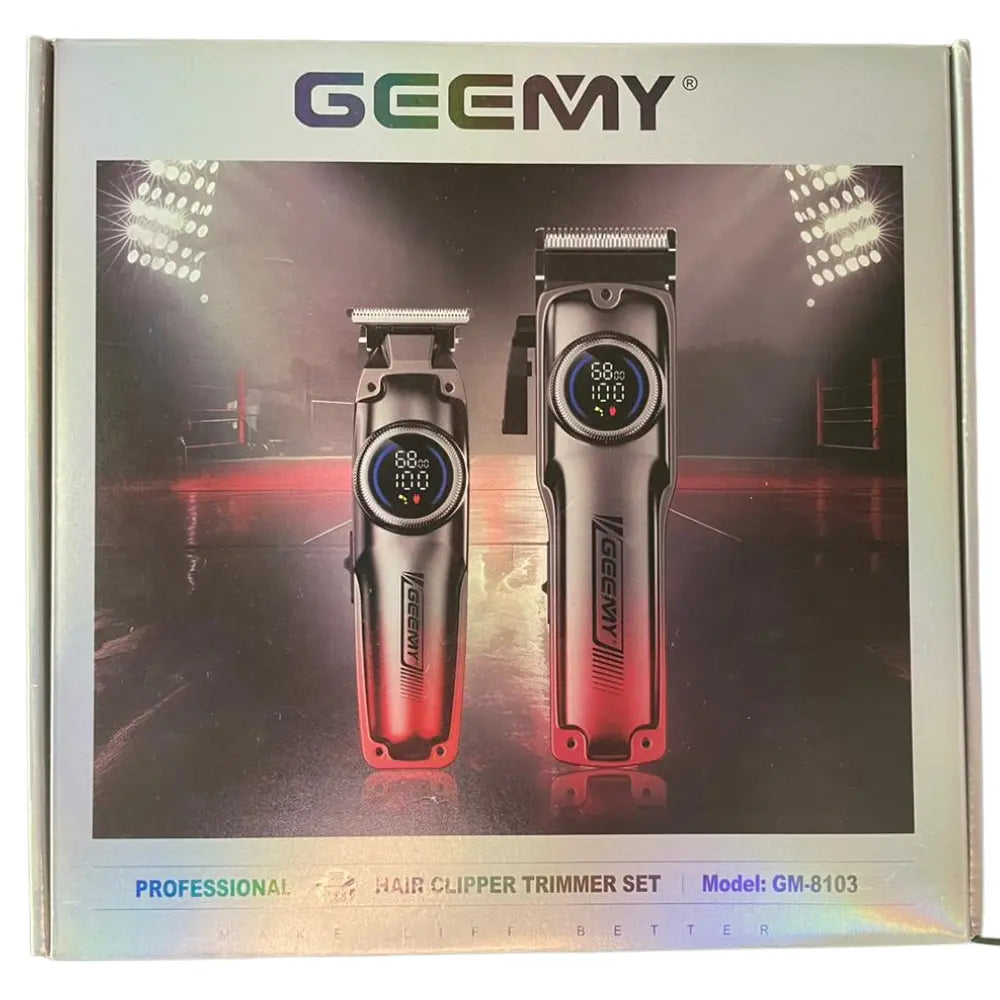 Geemy GM-8103 Hair Clipper & Trimmer Set