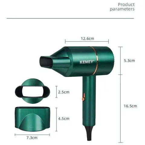 Kemei KM-9826 Hair Dryer – Salon-Grade Styling Tool