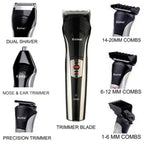 Kemei KM-590A 7-in-1 – Hair Clipper & Beard Trimmer Set