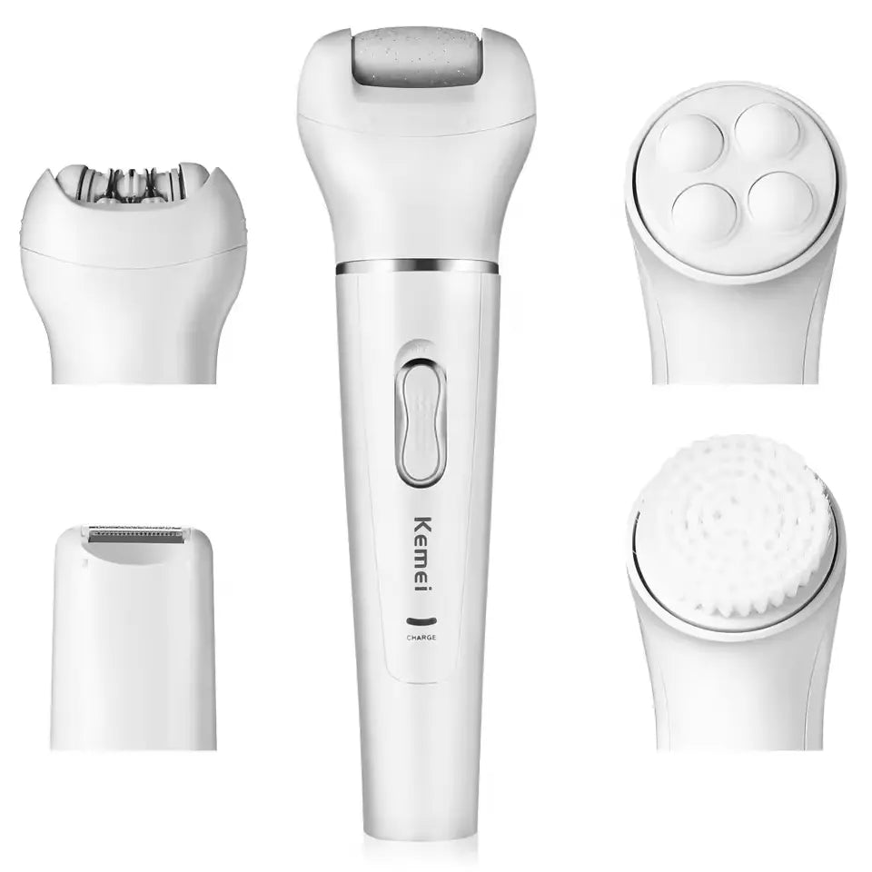 Kemei KM-2199 Multifunction 5-in-1 Ladies Epilator Shaver