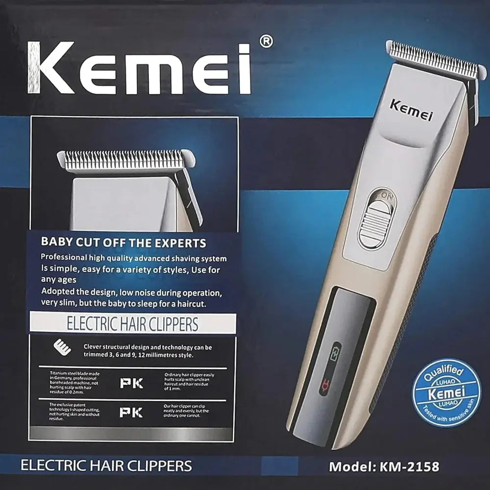 Kemei KM-2158 Professional Dual-Function Hair Clipper