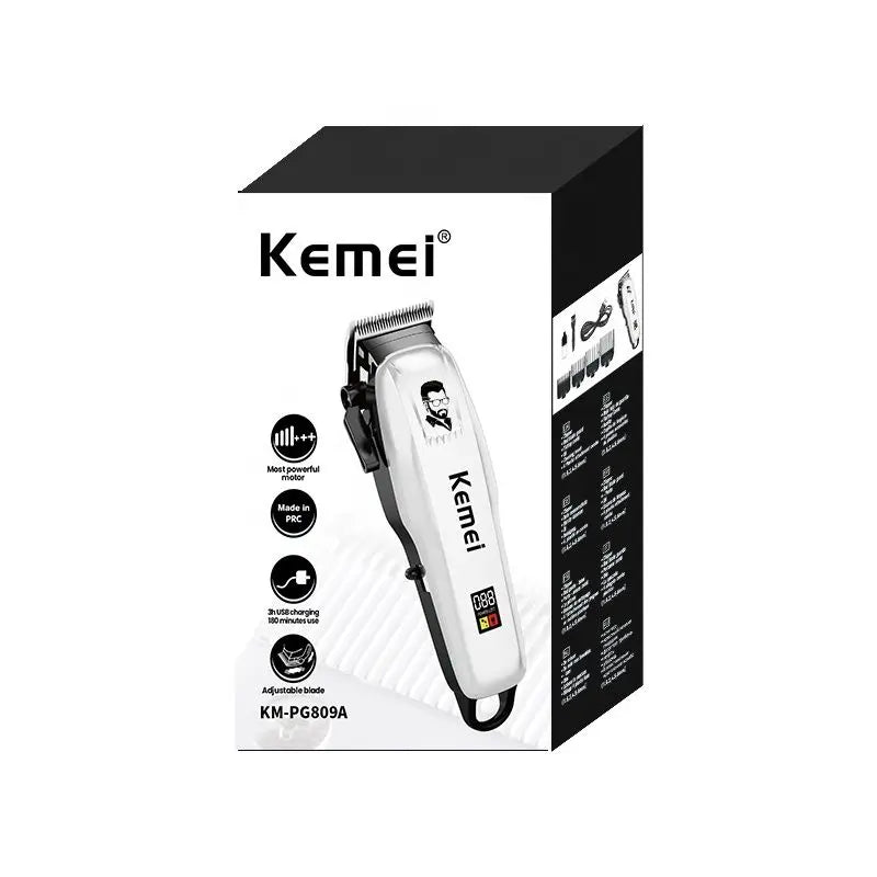 Kemei KM-PG809A Professional Hair Clipper & Trimmer for Men